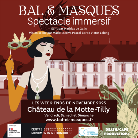 Affiche Spectacle du château de la Motte-Tilly
